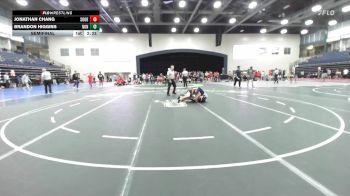 149 lbs Semifinal - Jonathan Chang, Campbell University vs Brandon Higgins, None