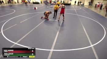 285 Championship Bracket Champ. Round 2 - Koy Hopke, Amery vs Max Coles, Shakopee