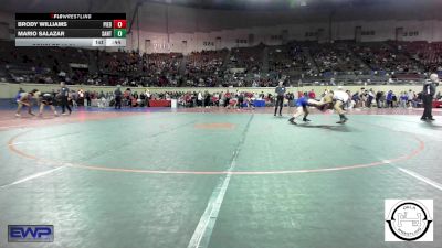 200 lbs Consi Of 16 #1 - Brody Williams, Piedmont vs Mario Salazar, Santa Fe South