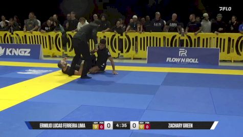 Zachary Green vs Ermilio Lucas Ferreira Lima 2025 Pan IBJJF Jiu-Jitsu No-Gi Championship