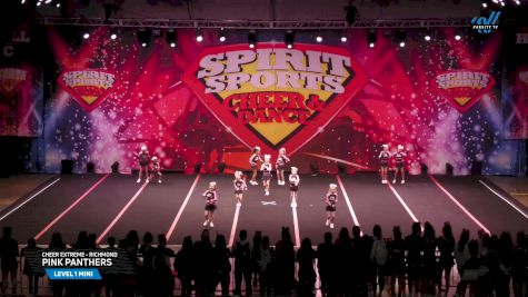 Cheer Extreme - Richmond - Pink Panthers [2025 L1 Mini Day 2] 2025 Spirit Sports Myrtle Beach Nationals