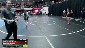 120G Cons. Round 1 - Maisyn Westdahl, St. Mary`s vs Braelyn Troxell, Colony High School