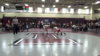 113 lbs Quarterfinal - Tayden Howell, Maquoketa vs Liam Fitzgibbon, Pleasant Valley