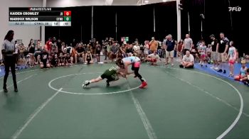 80 lbs Round 3 (4 Team) - Kaiden Crowley, Journeymen Uprising vs Maddox Wilson, CTWHALE ORCA