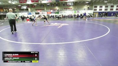 157 lbs Cons. Round 4 - Mercer Ashley, Oklahoma City vs Conner Quinn, Bull Trained