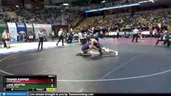 195 Class 2 lbs Cons. Semi - Tanner Nappier, Helias Catholic vs Lane Brattin, Pleasant Hill