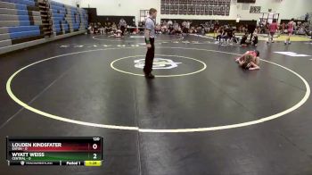 120 lbs Round 3 (10 Team) - Louden Kindsfater, Eaton vs Wyatt Weiss, Central