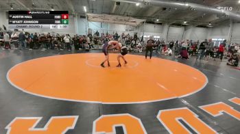 144 lbs Champ. Round 2 - Austin Hall, Fort Morgan vs Wyatt Johnson, Fowler