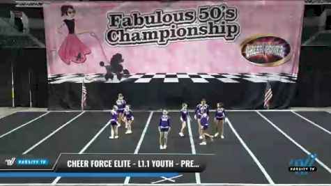 Cheer Force Elite - L1.1 Youth - PREP - D2 [2021 Royal Crush] 2021 ACP Disco Open Championship: Trenton