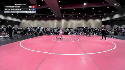 120 lbs Champ. Round 1 - Thunder Beard, Pennsylvania vs Jacob Richardson, New Jersey