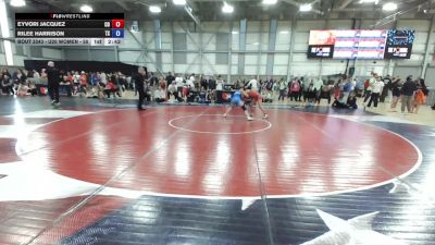 U20 Women - 50 lbs Cons. Round 2 - Eyvori Jacquez, CO vs Rilee Harrison, TX