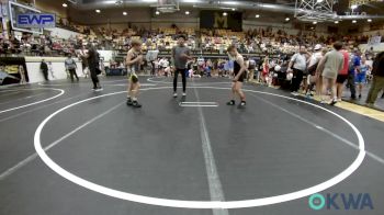 80 lbs Consolation - Chilo Richardson, Tecumseh Youth Wrestling vs Desmond Gibson, Tecumseh Youth Wrestling