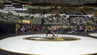 184 lbs Cons. Round 2 - Jared Thiry, South Dakota State vs Quinn Herbert, Purdue