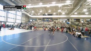 135 lbs Cons. Round 5 - Courtney Mecham, Grantsville vs Evalyn Lenahan, Mountain Ridge