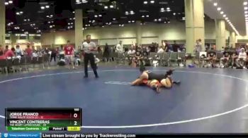 160 lbs Round 1 (10 Team) - Jorge Franco, Terre Haute South (2) vs Vincent Contreras, THE Angry Leprechauns