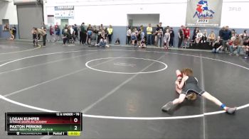 78 lbs Semifinal - Logan Kumfer, Interior Grappling Academy vs Paxton Perkins, Nikiski Freestyle Wrestling Club