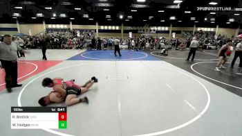 190 lbs Consi Of 16 #1 - Rene Bostick, Tucson Cyclones vs Wesley Hodges, Mountain Man WC