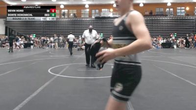 120 lbs Round 2 (8 Team) - Devin Hord, Darkhorse Wrestling vs Donte Honomichl, Grundy WC Gold