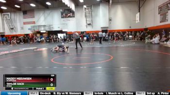 125 lbs Quarterfinal - Maddy Meeuwsen, Scappoose vs Taylor Hack, Nyssa