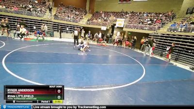 93 lbs Cons. Round 1 - Ryker Anderson, Wasatch WC vs Ryan Littlefield, Total Domination Wrestling