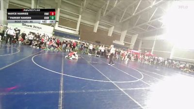 95 lbs Champ. Round 1 - Wayce Hawkes, Bear River Wrestling Club vs Parker Hansen, Green River Grapplers Wrestlin