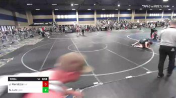 109 lbs Consi Of 8 #2 - Jocelynn Mendoza, Gilroy Hawks vs Noelani Lutz, Legends Of Gold