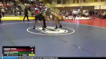 170 lbs Champ. Round 1 - Ceasar Garza, Oakdale vs Logan Alawneh, Temecula Valley