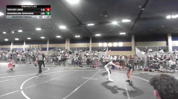 94 lbs Quarterfinal - Taylor Linse, C-Quence vs Evangeline Edwards, Lawc