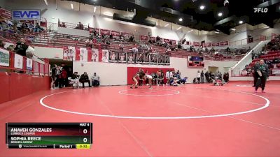 110 lbs Cons. Semi - Sophia Reece, BROKEN ARROW vs Anaveh Gonzales, Lubbock Cooper