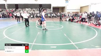 197-A lbs Round Of 16 - Michael Fenner, Bergenfield vs John Bolich, Mat Return