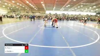 182 lbs Round Of 16 - Nathan Fury, KS vs Joshua Cordio, MA