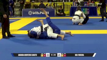 Mia Funegra vs Amanda Canuto | 2025 World Jiu-Jitsu IBJJF Championship