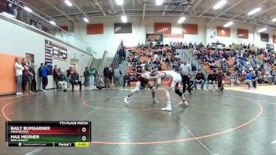 144 lbs 7th Place Match - Max Meisner, New Albany vs Baily Bumgarner, Manchester