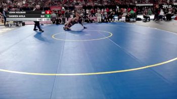 5A 165 lbs Quarterfinal - John Holman, Sandpoint vs Damien Avila, Blackfoot