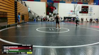 138 lbs Champ. Round 1 - David Rusk, Evergreen (Vancouver) vs William Haqq, Southridge