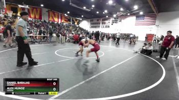 106 lbs Cons. Round 2 - Daniel Barajas, Downey vs Alex Munoz, Covina