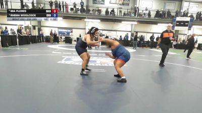 235 lbs Quarterfinal - Mia Flores, MacArthur vs Rhema Woolcock, Choate Rosemary Hall
