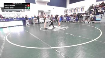 126 lbs Quarterfinal - Uriel Cruz, Paloma Valley vs Issac Torres, Fountain Valley