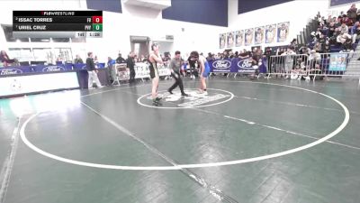 126 lbs Quarterfinal - Uriel Cruz, Paloma Valley vs Issac Torres, Fountain Valley