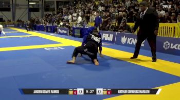 Arthur Mariath vs Jansen Gomes | 2025 World Jiu-Jitsu IBJJF Championship