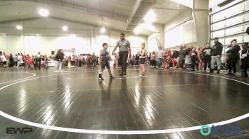 83 lbs Semifinal - Ember Bloxham, Salina Wrestling Club vs Dejuan Fields, Tulsa Blue T Panthers