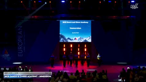 MCR Dance & Cheer Academy - Immersion [2026 Hip Hop - U18 Day 2] 2026 The European Summit