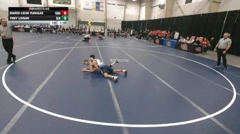 113 lbs Quarterfinals (8 Team) - Mario Leon Turquiz, York vs Trey Logan, Blair