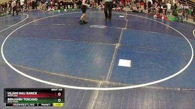 86 lbs Champ. Round 1 - Viliami Nau Rarick, WESTLAKE vs Benjamin Toscano, Gold Rush