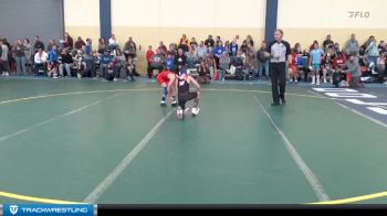 70 lbs Champ. Round 1 - Vernon Karl, Crass Trained vs Finnley Leis, West Salem Bangor