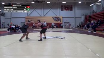 285 lbs Cons. Semi - Tylahn Ladd, Millikin vs Remington Hiser, Blackburn