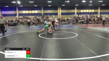 Match - Abraham Gomez, Spartan Wrestling Academy vs Jesus Gutierrez, Jackrabbits