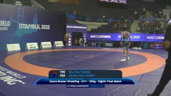 55 kg 1/8 Final - Shu Wei CHUNG, Taipei Chinese vs Jordyn Paul RANEY, United States