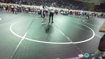 73 lbs Consi Of 8 #2 - Bryson Vinson, Weatherford Youth Wrestling vs Lincoln McPhail, Team Tulsa Wrestling Club