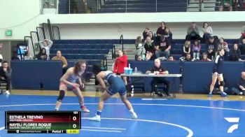 101 lbs Cons. Semi - Nayeli Flores Roque, Eastern Oregon University (OR) vs Esthela Trevino, Southern Oregon